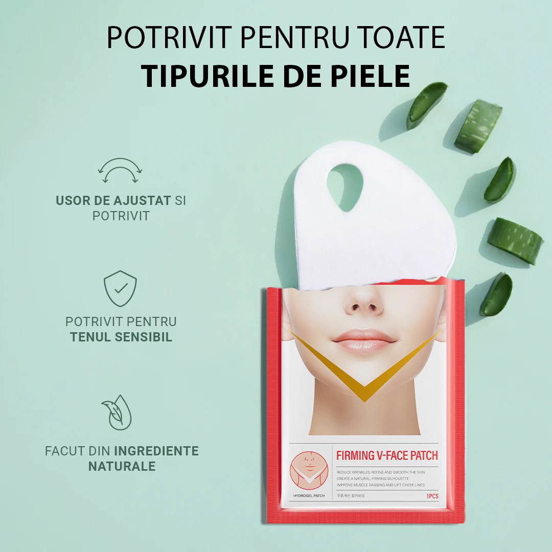 Set 5 Masti de tonifiere cu efect de lifting facial si hidratare